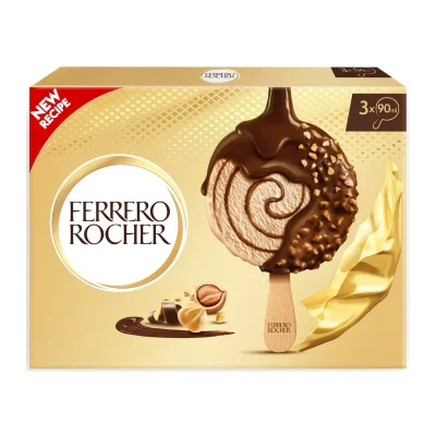 Ferrero Rocher Ice Cream Stick Classic 3 Pack