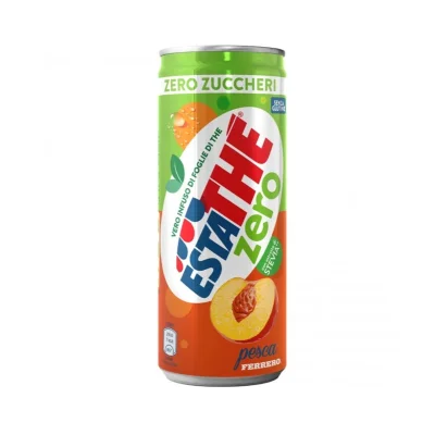 Estathé Can 330ml Peach Zero