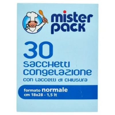 Mister Pack Sacchetti Freezer Pz.30