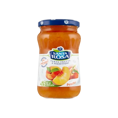 Santa Rosa 65% Jam 350gr Peach