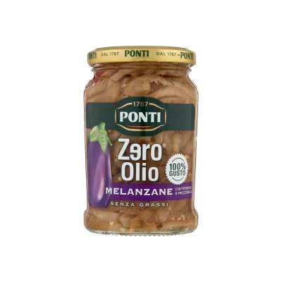 Ponti "Zero Olio" 290gr Aubergines & Peppers
