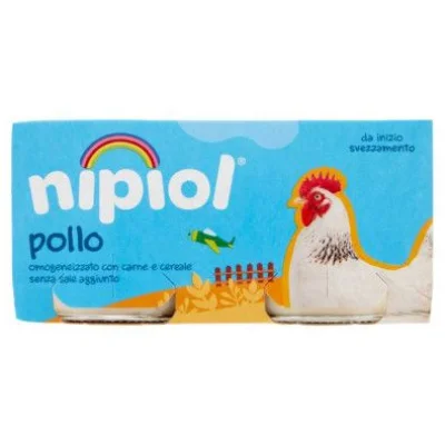 Nipiol Omogeneizzato Carne Pollo Gr.80X2
