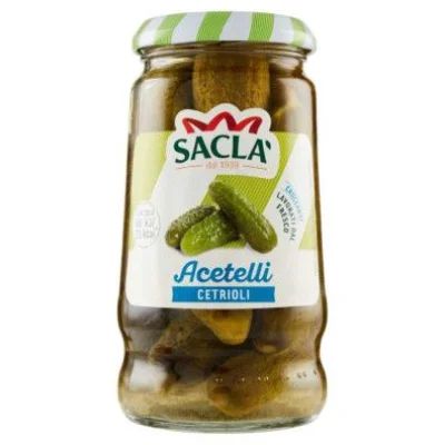 Sacla' Acetelli Cetrioli Gr.290