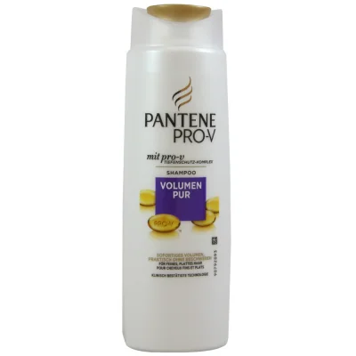 Pantene shampoo 250 ml. Sheer volume.