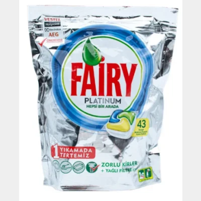 Fairy Tabs Platinum  43 pcs