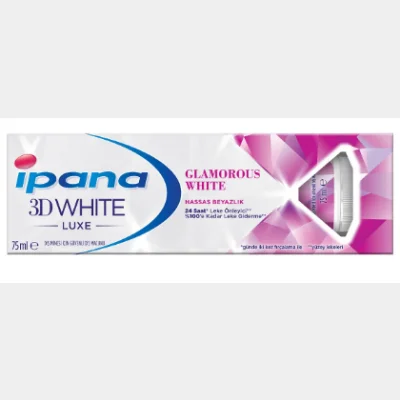 Ipana 3D White Luxe Dazzling Shine Toothpaste  75 ml