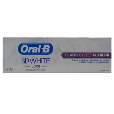 Oral B toothpaste 75 ml. 3D Withening.