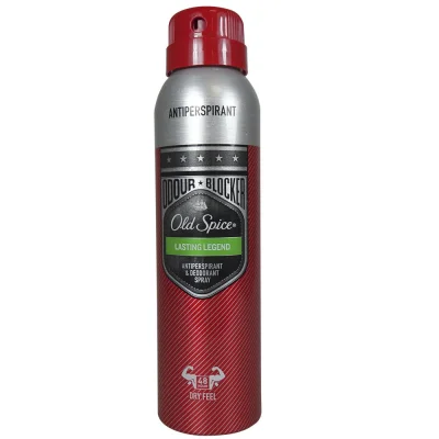 Old Spice spray deodorant 150 ml. Lasting legend.