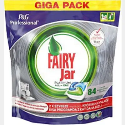 Fairy Tabs Platinum Jar  84 pcs