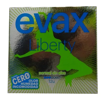 Evax sanitary 12 u. Liberty normal without wings.
