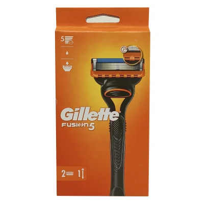 Gillette Fusion 5 razor 5 blades 1 u. + 2 refills.