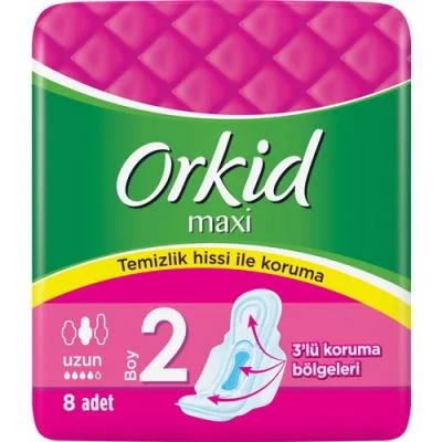 Orkid Ultra Pads MaxiLong 8
