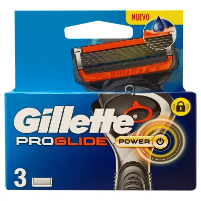 Gillette Fusion Proglide blades 3 u. Power.