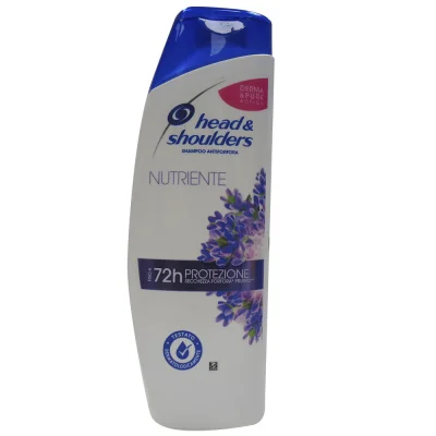 H&S shampoo 400 ml. Anti-dandruff nourishes & care.