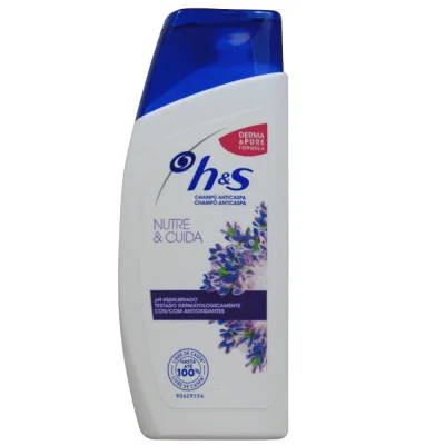 H&S shampoo 90 ml. Anti-dandruff nourishes & care.