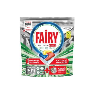 Fairy Tabs Platinum  60 pcs