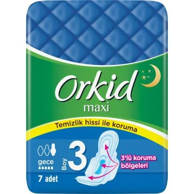 Orkid Ultra Pads Maxi Night 7