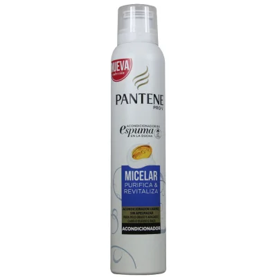 Pantene foam conditioner 180 ml. Micelar nourishes & purifies.
