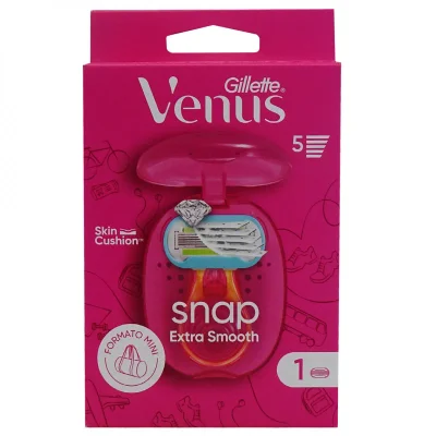 Gillette Venus razor 1 u. 5 hojas. Snap Extra smooth.