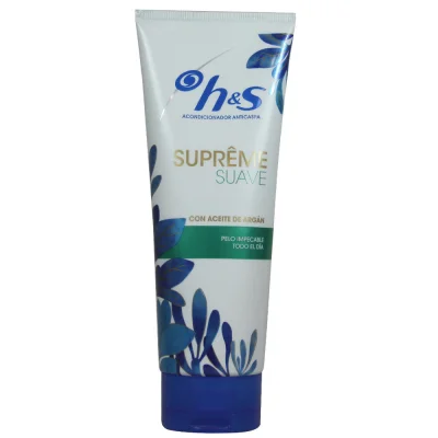 H&S conditioner 220 ml. Anti-dandruff supreme soft argan oil.