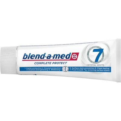 Blend-a-Med Complete Protection Crystal White Toothpaste 75ml