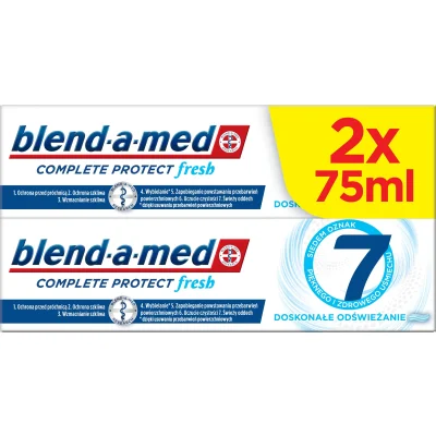 Blend-a-Med Complete Protection Extra Fresh Toothpaste 2x75ml