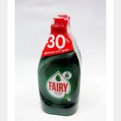 FAIRY ULTRA ΚΑΝΟΝΙΚΟ 5X(2Χ400ml) ΤΟ 2ο -30%