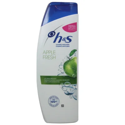 H&S shampoo 380 ml. Anti-dandruff apple fresh.