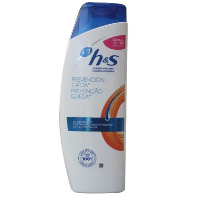 H&S shampoo 380 ml. Anti-dandruff fall hair prevention.