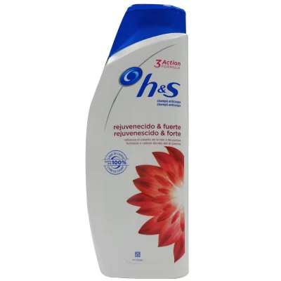 H&S shampoo 380 ml. Anti-dandruff young and strong.