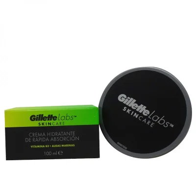 Gillette Labs facial cream 100 ml. Quick-absorbing men moisturizer.