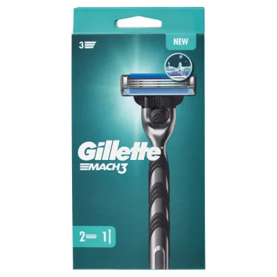 Gillette Mach3 Razor + 2 Refills