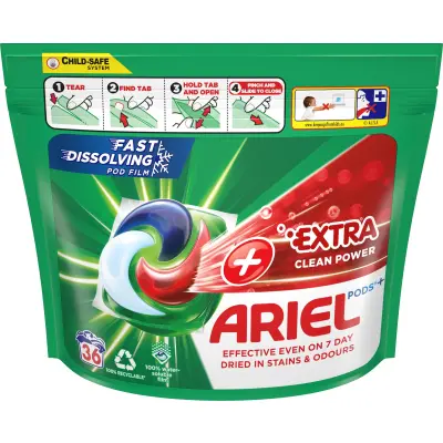 Ariel Capsules Extra Clean 36pcs