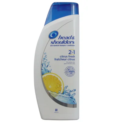 H&S shampoo 600 ml. Anti-dandruff lemon 2 in 1.