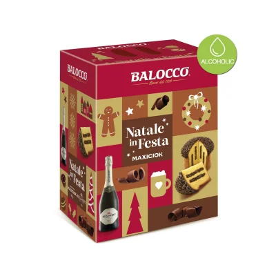 Balocco Gift Box Panettone Maxiciok 800gr