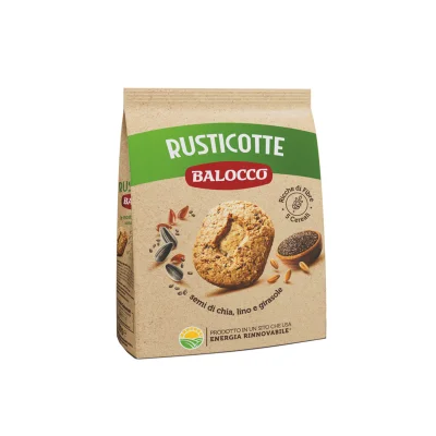 Balocco Biscuits 350gr Wholemeal Rusticotte