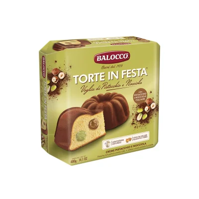 Balocco Cake "Voglia di Pistacchio e Nocciola" 400gr