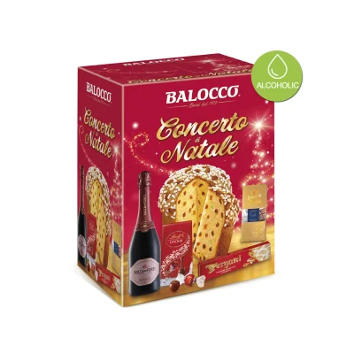 Balocco Gift Box Panettone Almonds 750gr