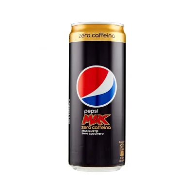 Pepsi Can Sleek 330ml Max Zero Caffeina