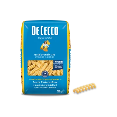 De Cecco Pasta N°334 Fusilli Grandi 500gr