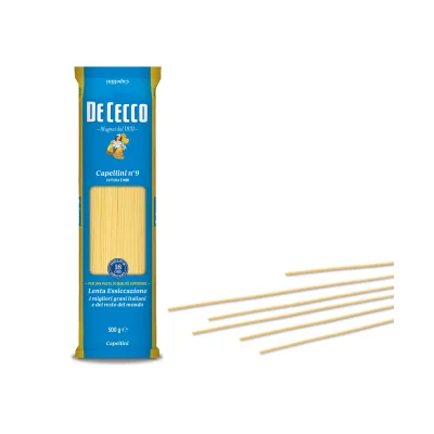 De Cecco Pasta N°009 Capellini 500gr