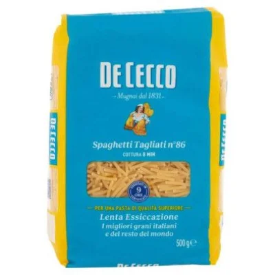 De Cecco Spaghetti Tagliati N°86 Gr.500