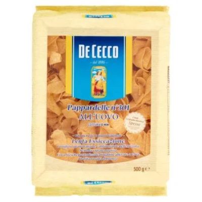 De Cecco Nidi Pappardelle Uovo N°301 Gr.500