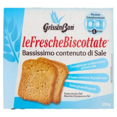 Grissin Bon Fette Biscottate Iposodiche Gr.250