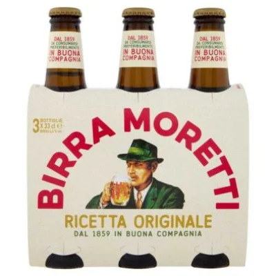Moretti Birra Cl.33X3 Vol.4,6°