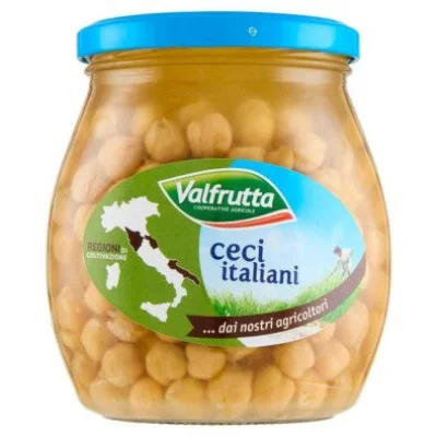 Valfrutta Ceci in Vetro Gr.570