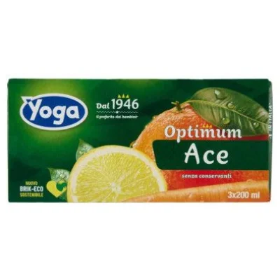 Yoga Optimum Succo Ace Ml.200 X 3