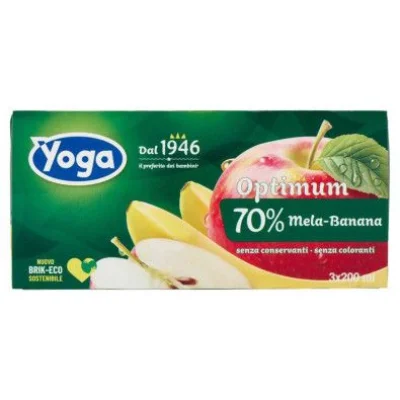 Yoga Optimum 70% Mela e Banana Ml.200 X 3