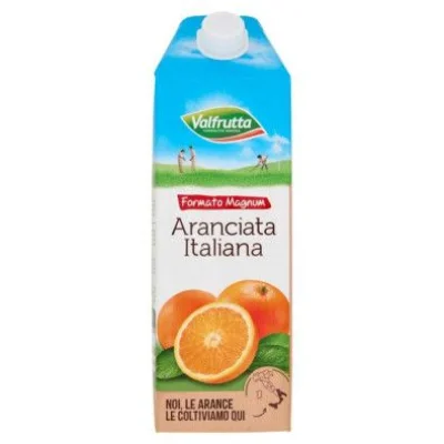 Valfrutta Bevanda Aranciata Italiana Brik Lt.1.5