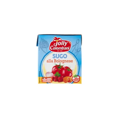 Jolly Colombani TetraBrik 340gr Tomato Sauce Bolognese